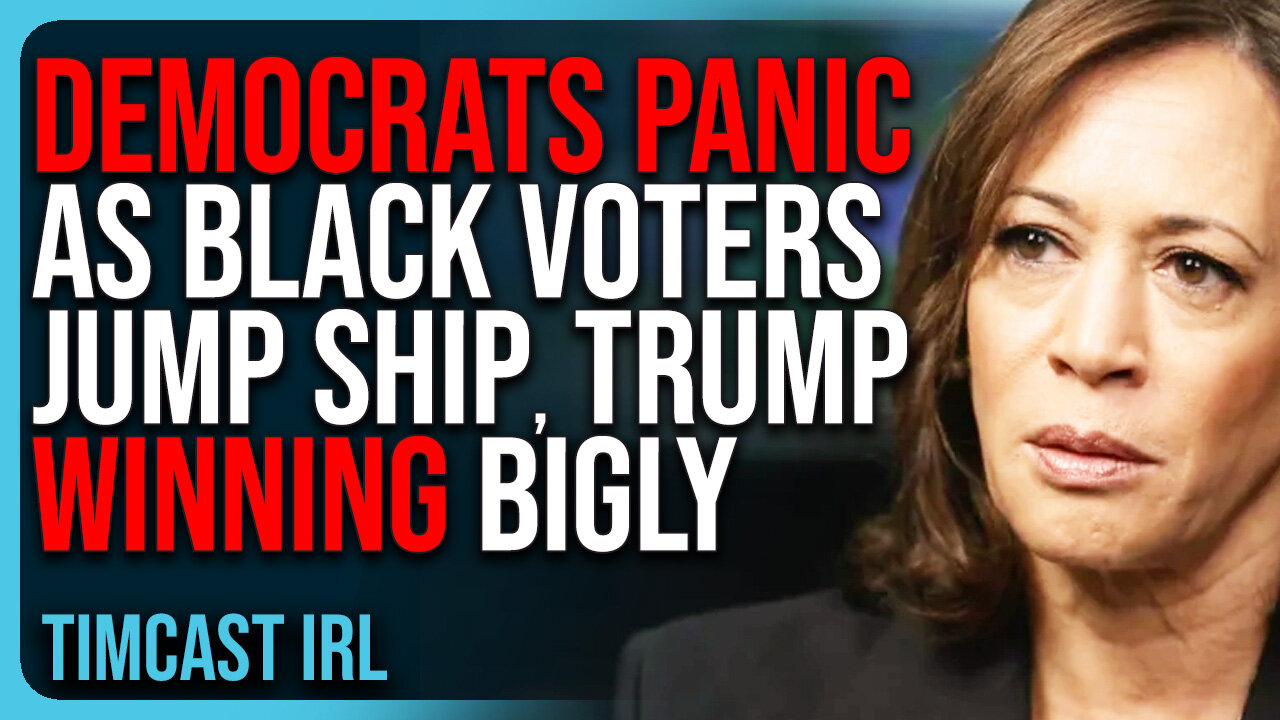 Democrats PANIC As Black Voters JUMP SHIP, Trump WINNING Bigly