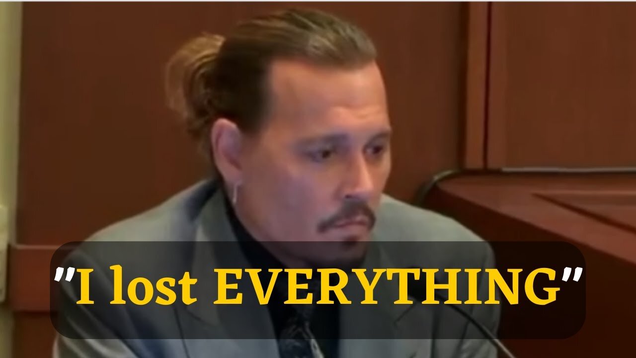 I lost EVERYTHING! Johnny Depp Heart Touching Moment in TRIAL