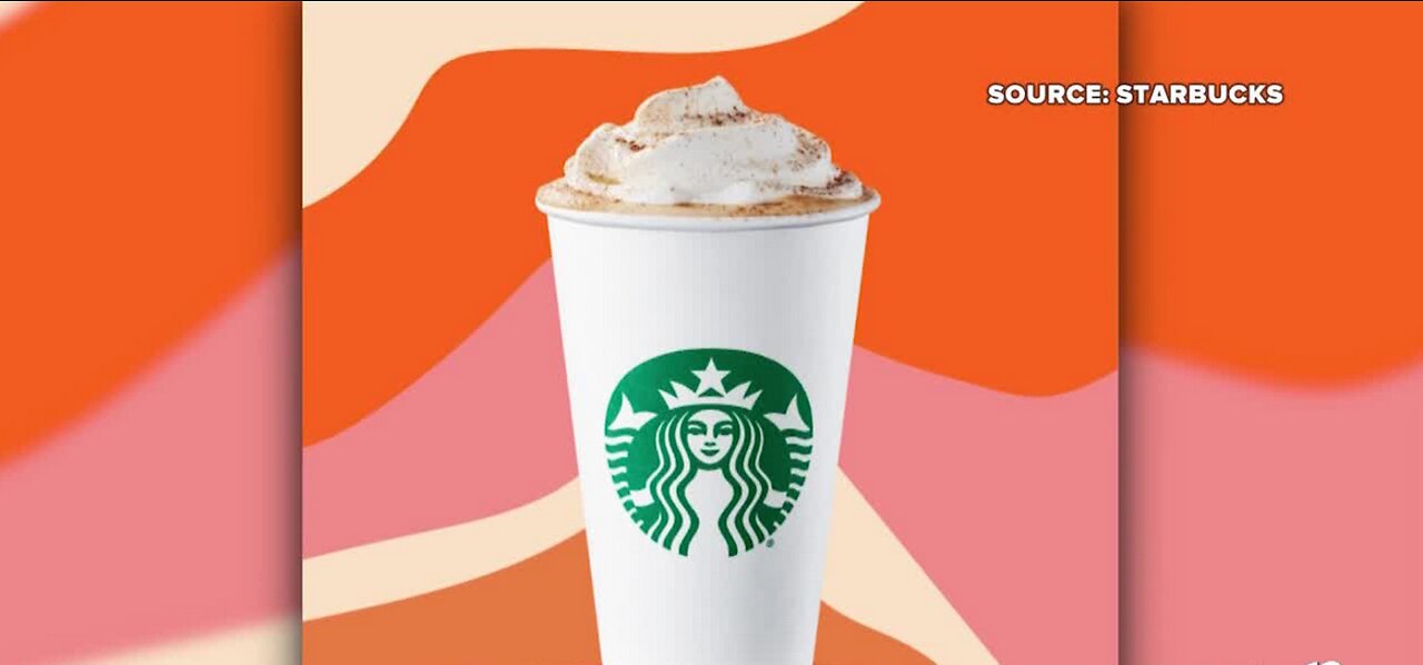 The Starbucks Pumpkin Spice Latte returns