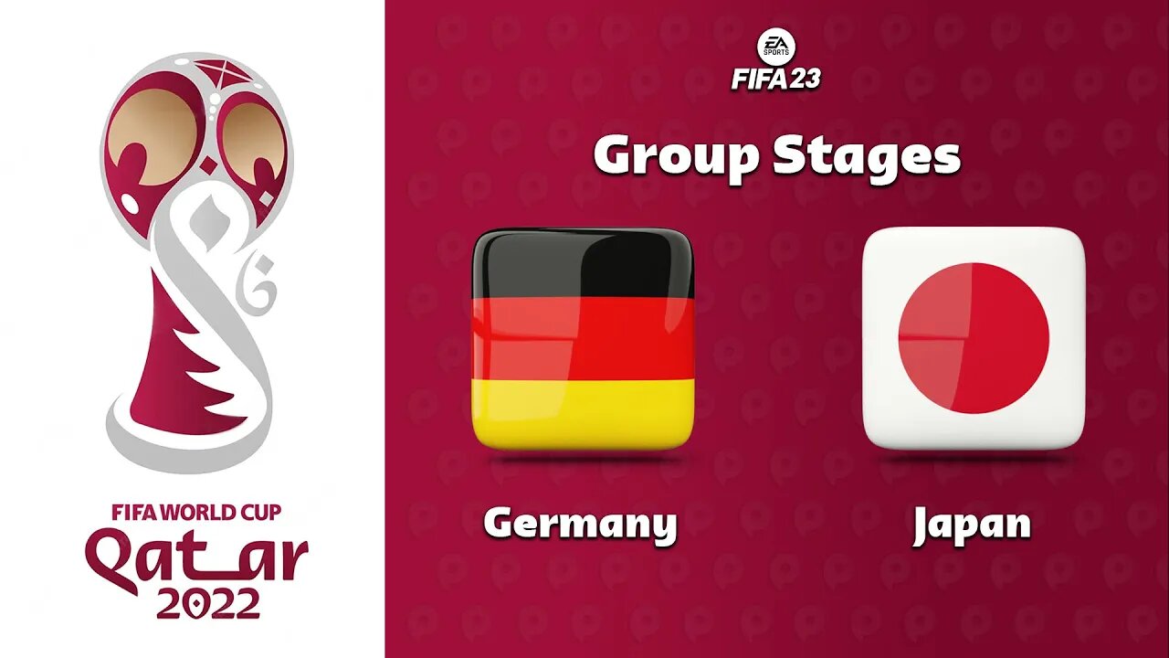 World Cup Qatar 2022 - Germany x Japan