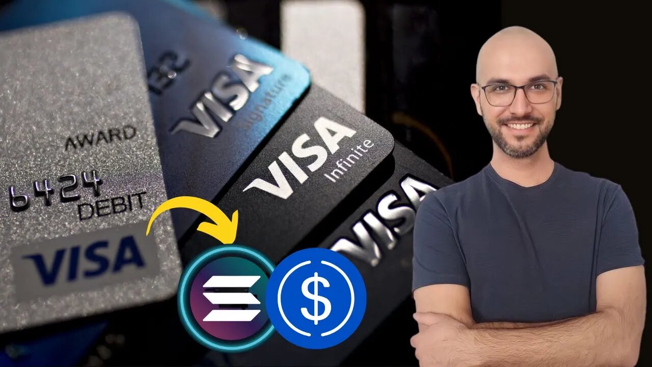 Visa vai liquidar pagamentos com a stablecoin USDC através da rede Solana