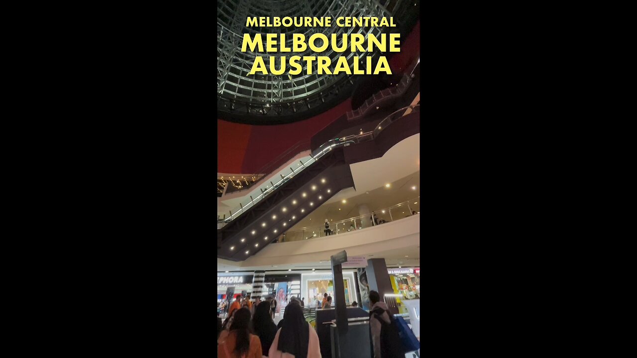 Exploring Melbourne Australia: Melbourne Central #shorts