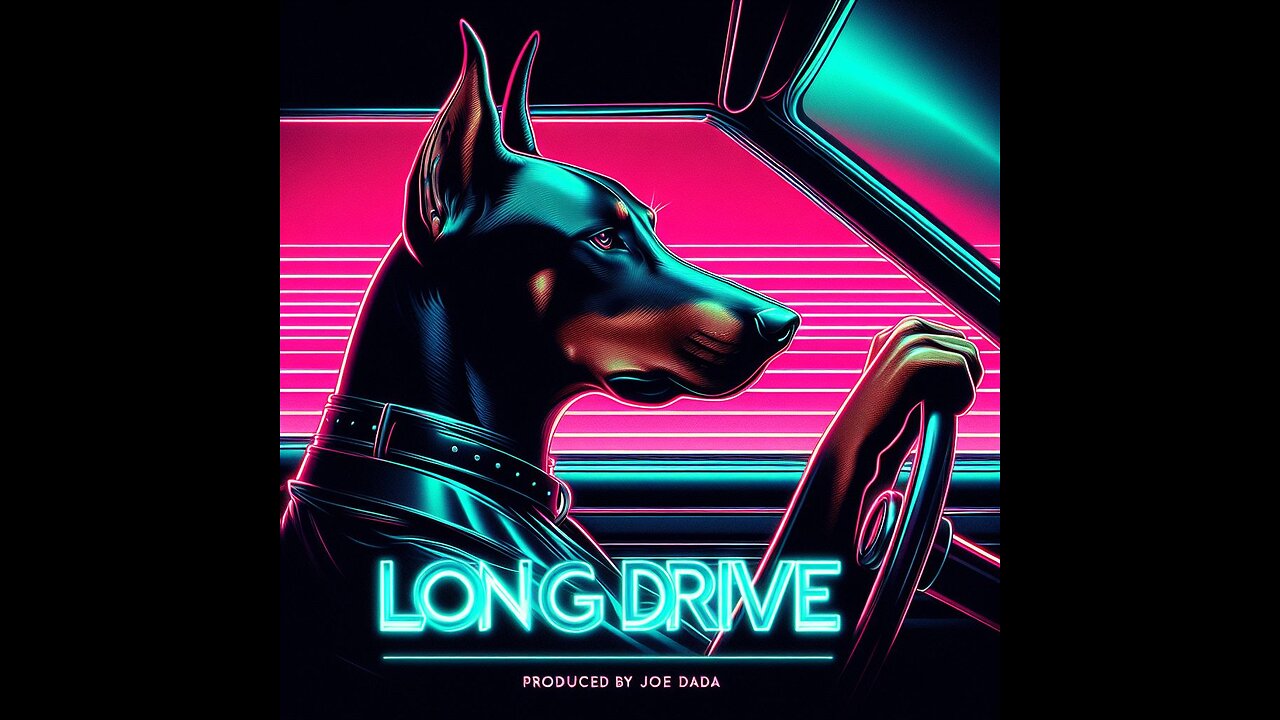 "Long Drive" Lo Fi Synthwave CAR Mix / Driving Music Instrumental - Chill Out Music Road Trip Song