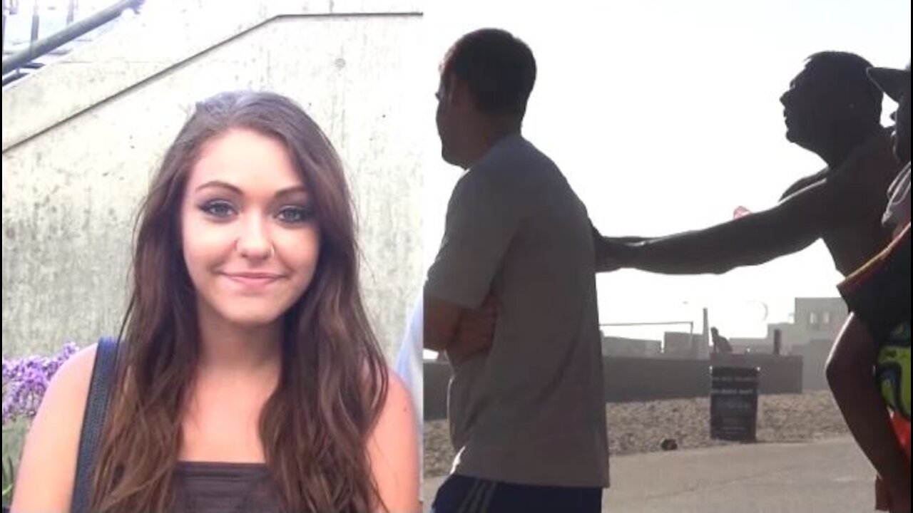 GIRL BLOCKING PRANK