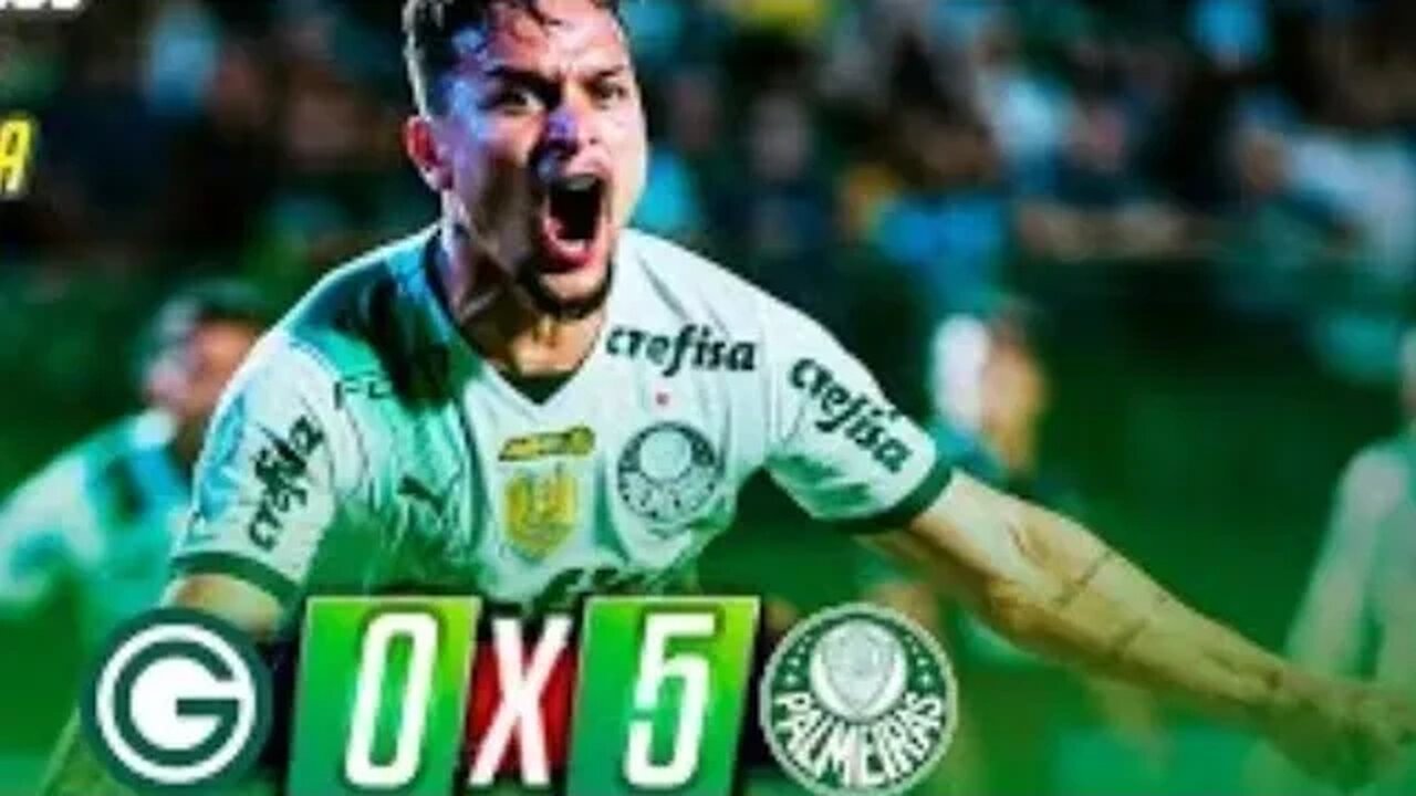 Goiás 0 x 5 Palmeiras | Melhores Momentos | Brasileirão 2023 #palmeiras