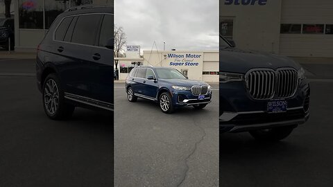 Need a third row luxury car? This BMW X7 should do just fine for you!