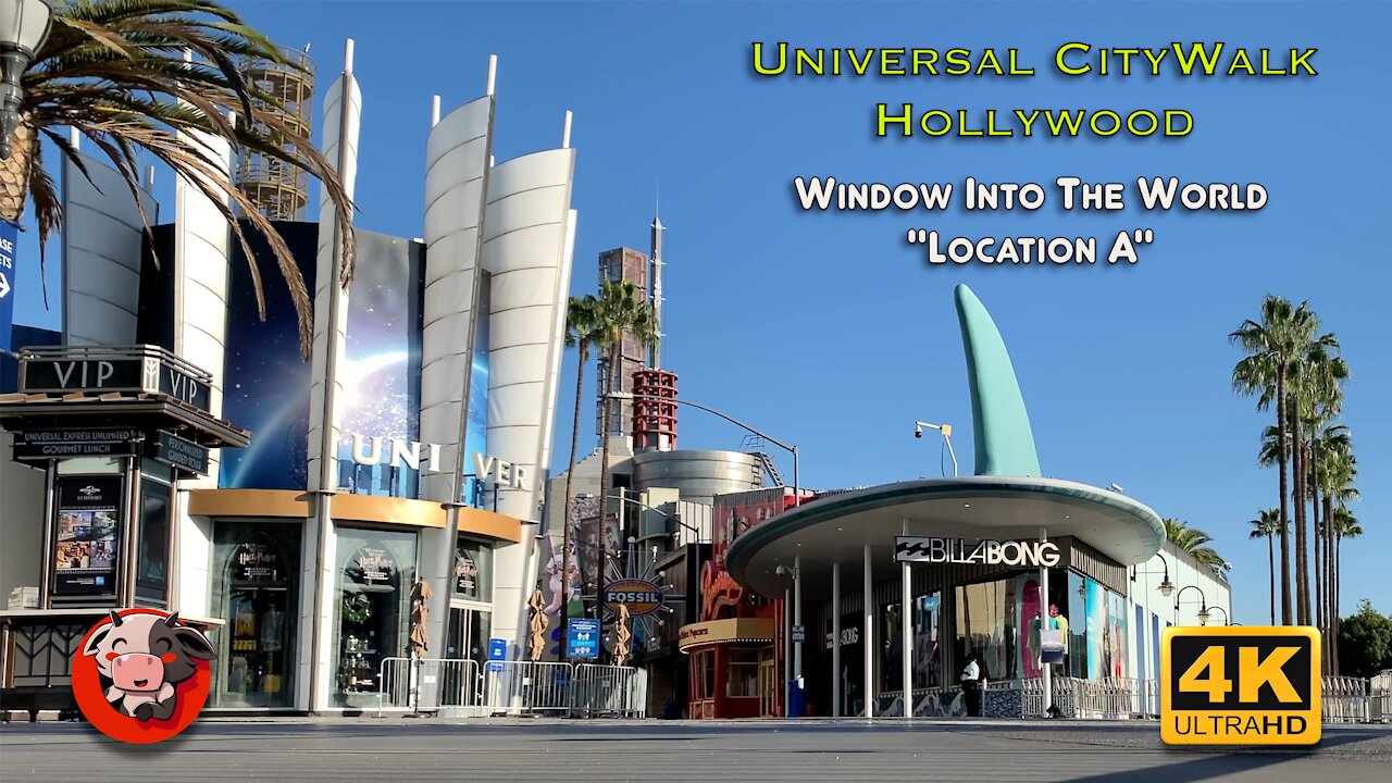 Universal CityWalk Hollywood Window Into The World Location A Universal Studios Hollywood Theme Park