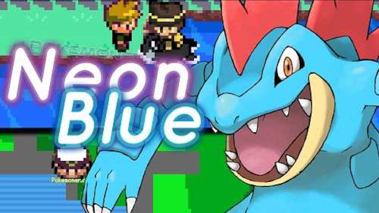 Pokemon Neon Blue - A New GBA Hack ROM. It's completed in New Region, New Story and it's in English!