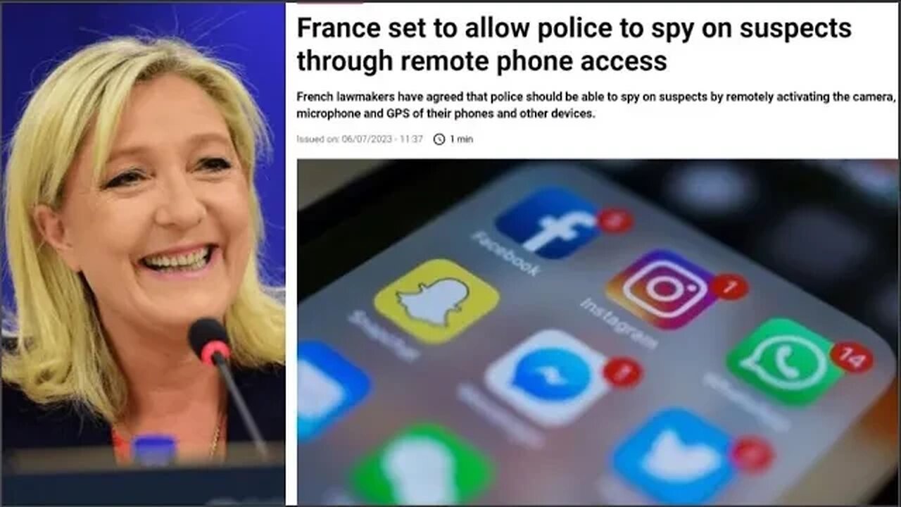 France Says Its Not 1984 Yet ...But