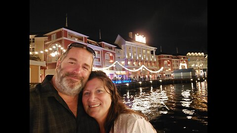 Disney Boardwalk next to Flying fish is Abracadabra bar