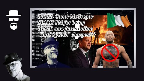 MCGREGOR ACCUSED OF "HATE SPEECH"???