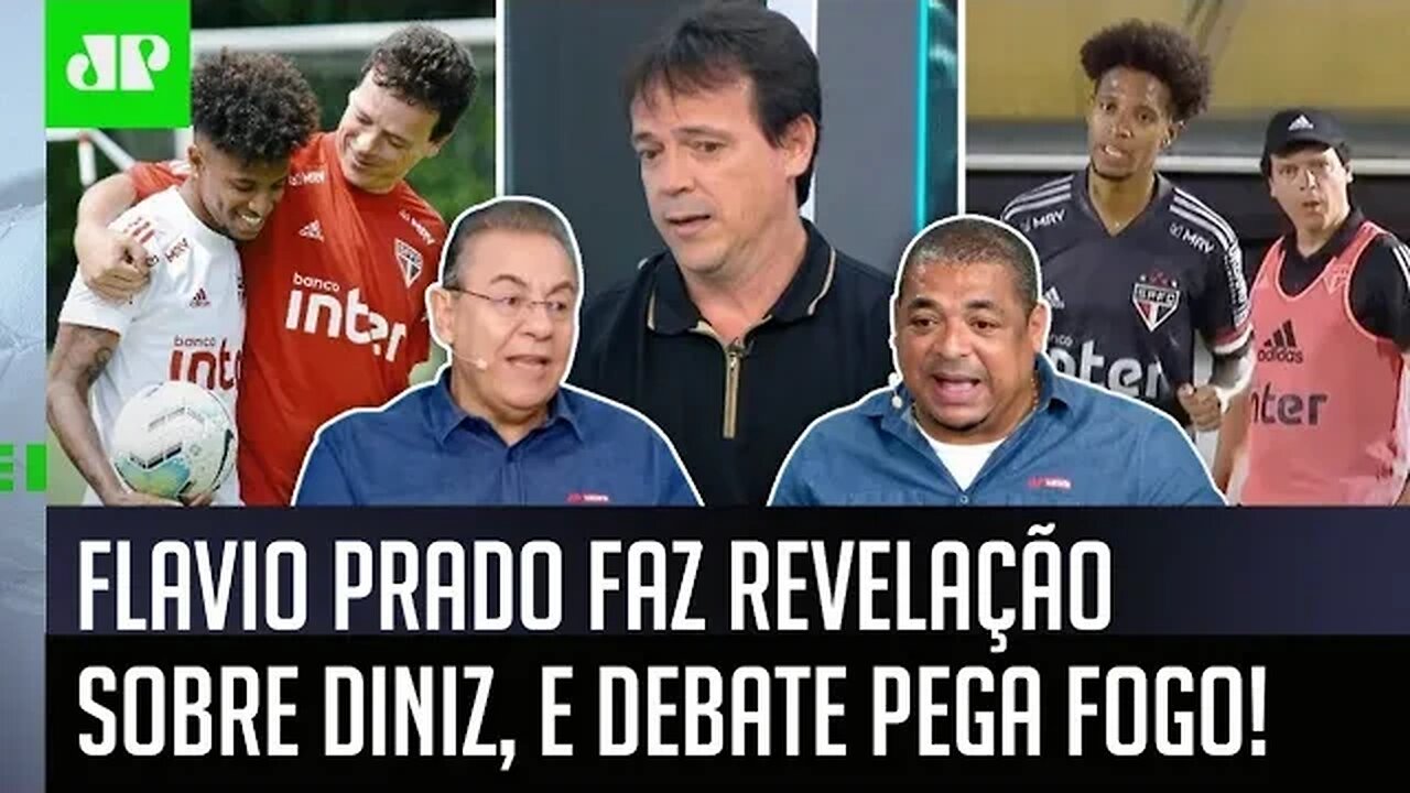 PEGOU FOGO! "Quando o Diniz SAIU do São Paulo, teve jogador que..." Flavio ABRE O JOGO e GERA DEBATE