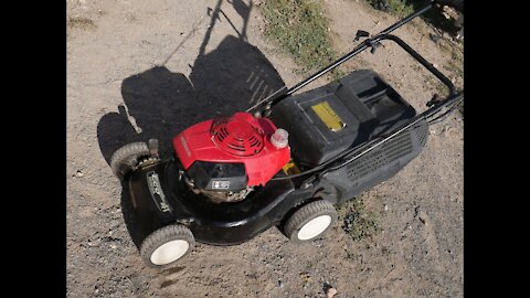 Lawn Mower Honda Eco 41 Spark Plug Electrical problem no start Troubleshooting DIY