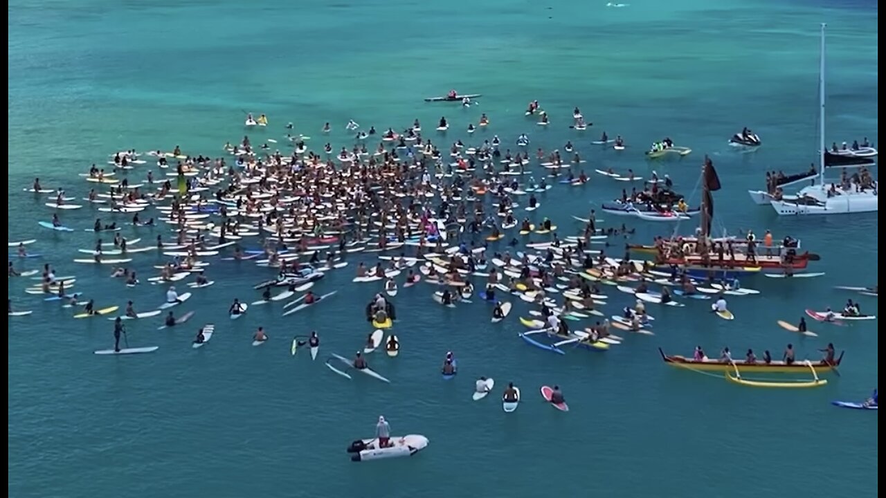 Paddle Out For The People Of Lahaina
