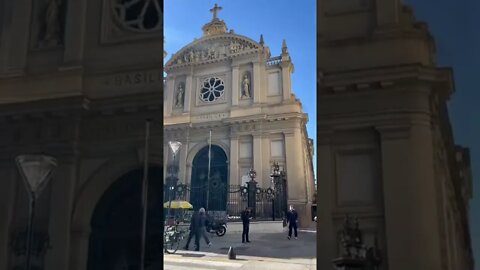 Monumento histórico! Linda basílica em Buenos Aires! #igreja #monumentohistórico #viajando