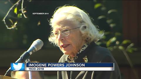 Imogene 'Gene' Johnson dies at 87