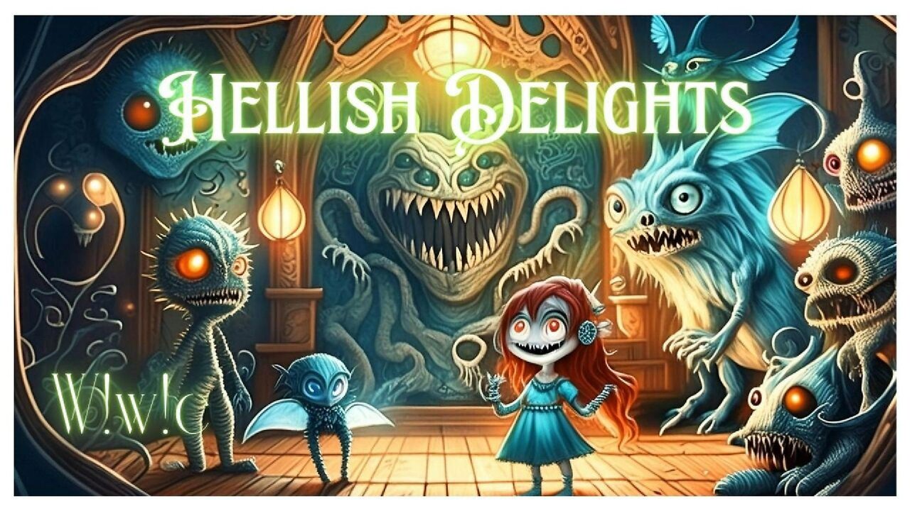 Hellish Delights - Mimic (AI Music/Art w/ Audio Visualizer and Lyrics)