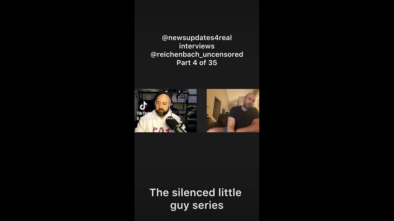 ‼️ Part 4 of 35: @newsupdates4real interviews Reichenbach_Uncensored. #seattle #canada