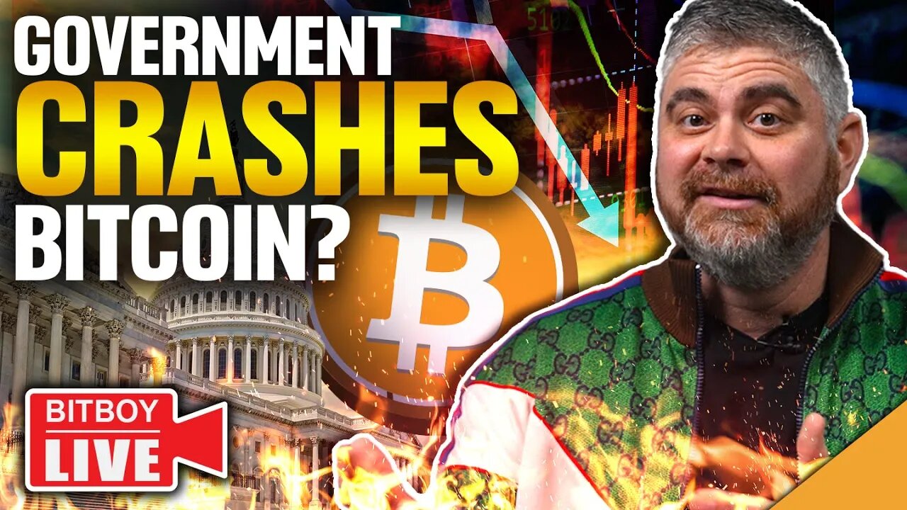 Government CRASHES Bitcoin? (SEC SUFFERS Massive Loss)