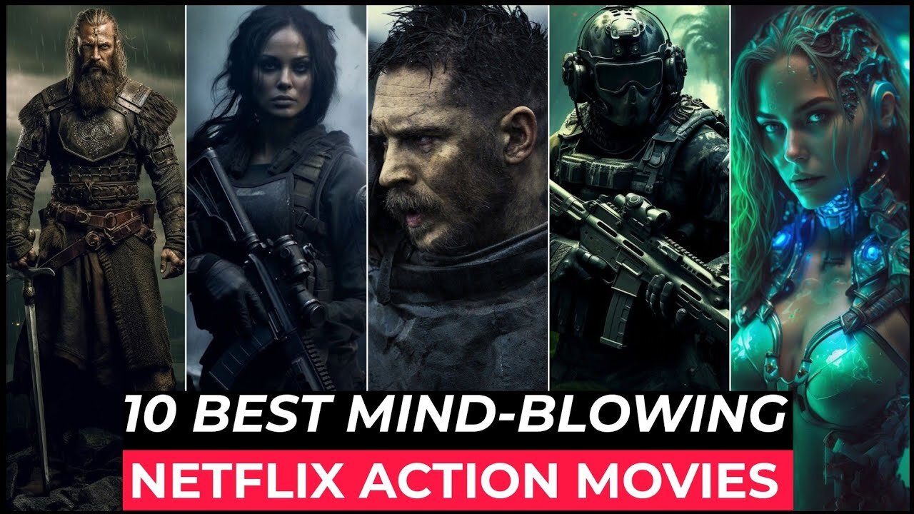 Top 10 Best Action Movies On Netflix | Best Hollywood Action Movies To Watch In 2024 | Top 10 Movies