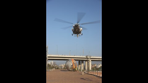 "The Planet of Love" was installed with the help of a Mil Mi-8AMT helicopter