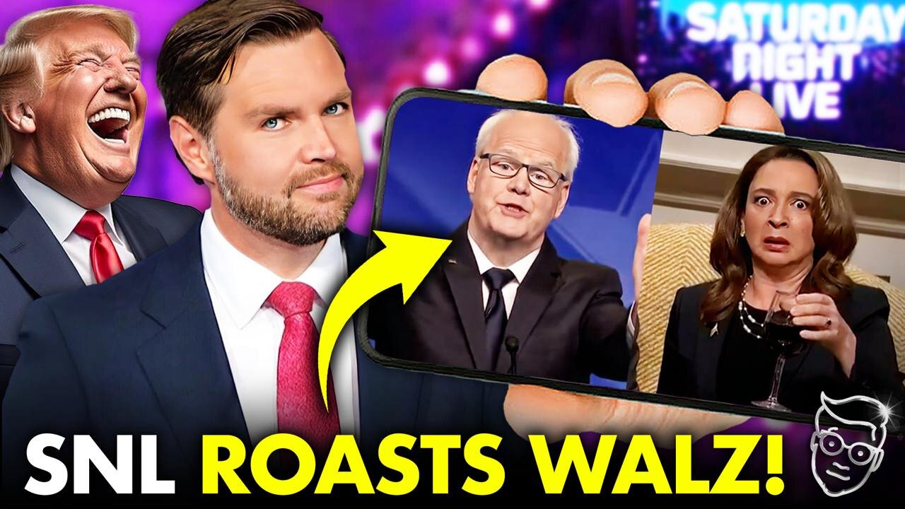 SNL Roasts DRUNK Kamala, ‘Idiot’ Tim Walz DISASTER Debate with Hysterical Sketch | SNL Funny Again?🤣