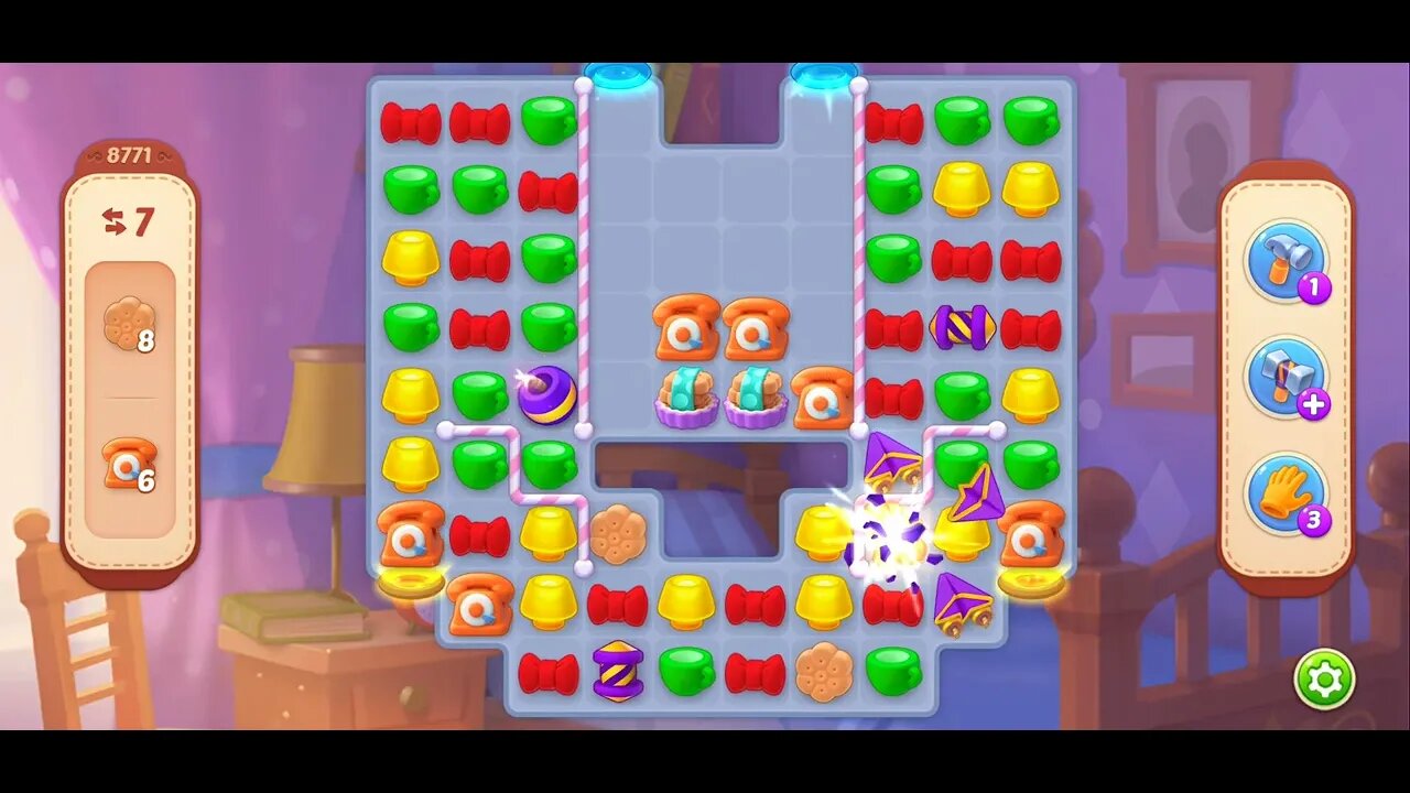 Playrix Homescapes Gameplay Walkthrough Level 8771