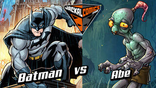 BATMAN Vs. ABE ( ODDWORLD ) - Comic Book Battles: Who Would Win In A Fight?