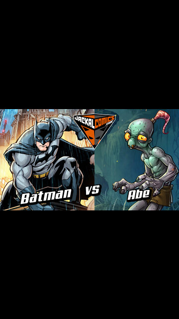 BATMAN Vs. ABE ( ODDWORLD ) - Comic Book Battles: Who Would Win In A Fight?