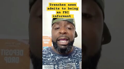 trenches news admits to being a FBI informant #chicago #lofrmdago #supportdaguys