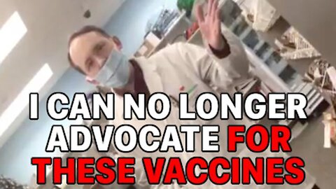 You Won't Believe This Pharmacist's Reaction When Confronted with Moderna Vaccine Insert