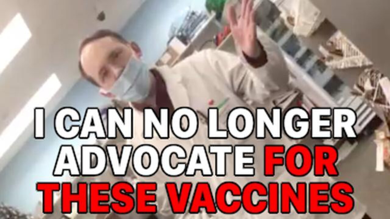 You Won't Believe This Pharmacist's Reaction When Confronted with Moderna Vaccine Insert