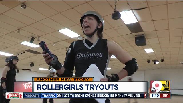 Skaters bring wheels, willpower to roller derby tryouts