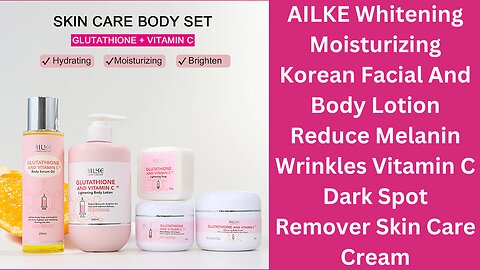 AILKE Whitening Moisturizing Korean Facial And Body Lotion