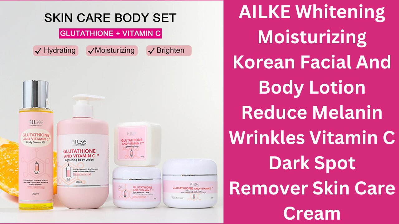 AILKE Whitening Moisturizing Korean Facial And Body Lotion