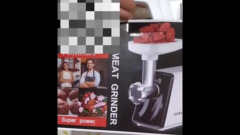 My birthday prezent 😎 meat grinder