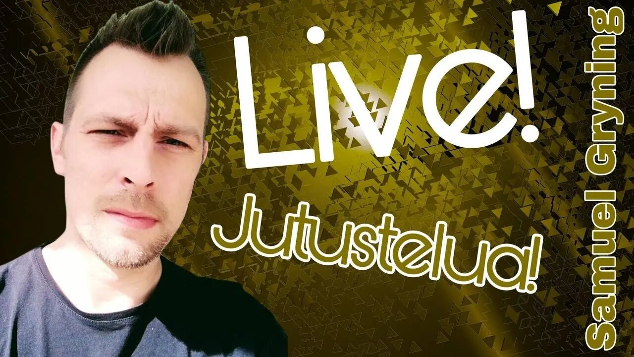 13. Samuel Gryning LIVE - Jutustelua