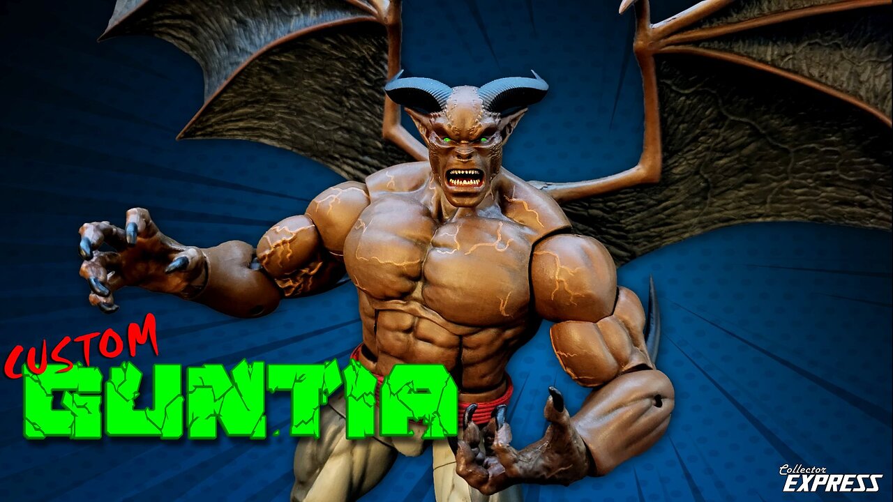 Guntia - Marvel Legends style Custom Original Character - Showcase