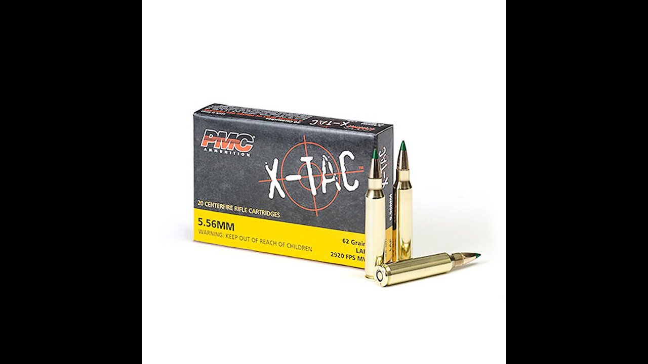 1000 ROUNDS PMC X-TAC 62 GRAIN