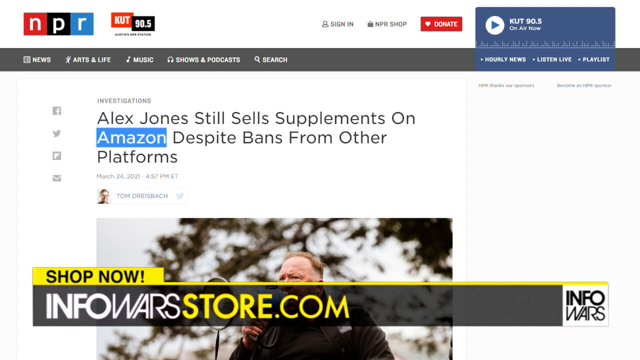 Next Level: NPR Calls for Infowars Destruction