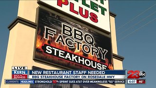 Kern Back In Business: New restaurant bringing new jobs