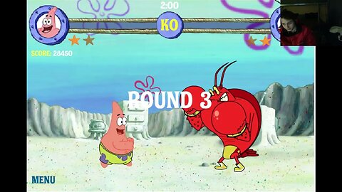 Patrick VS Larry The Lobster In A Nickelodeon SpongeBob SquarePants Reef Rumble Battle