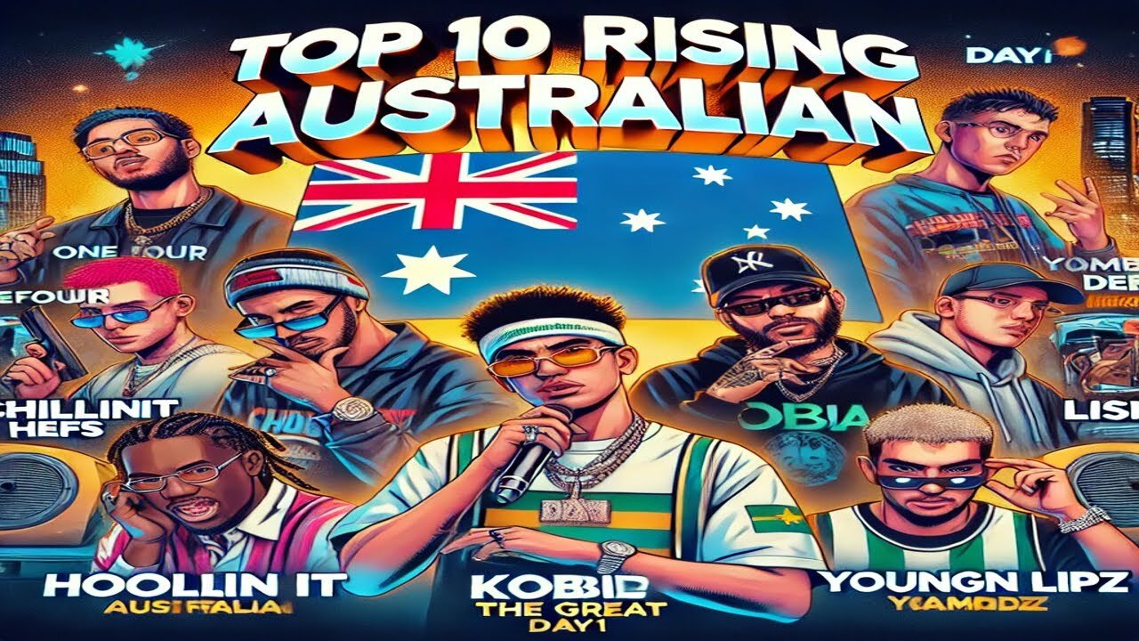 Top10 Rising Australian Rappers