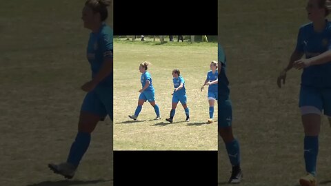 One on One! Lancaster City Ladies Beat Offside Trap and Score Third Goal in Cup Final #shorts