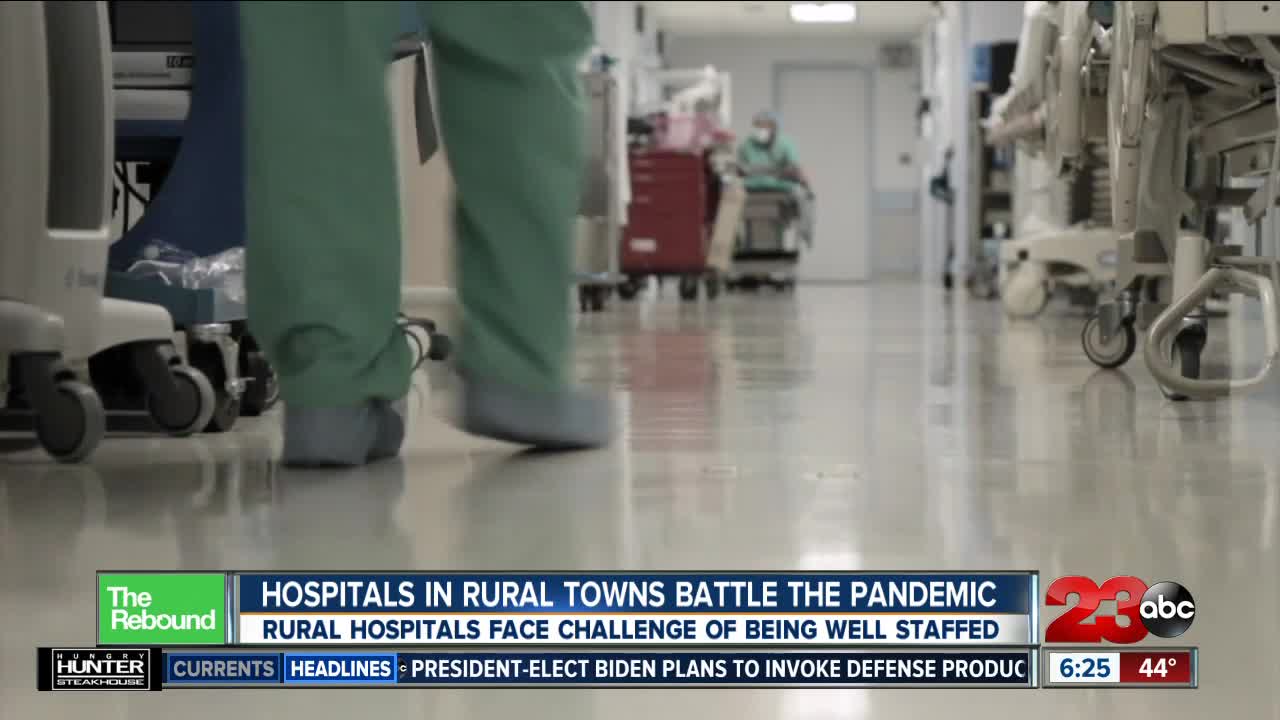 Rebound: Hospitals in rural towns battle the pandemic