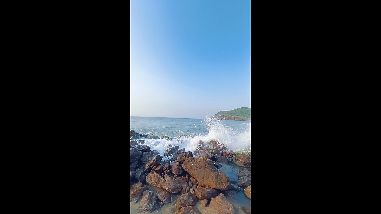 Vizag beach morning View