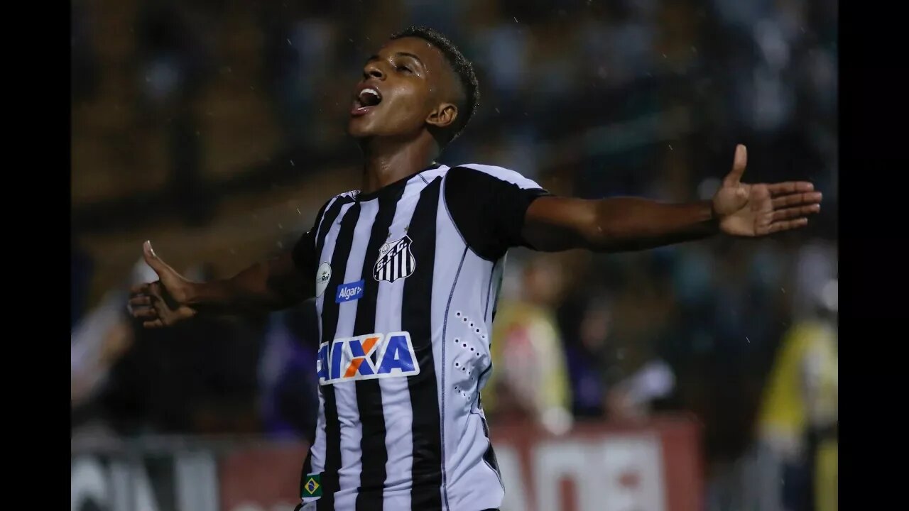 Gol de Rodrygo - Palmeiras 1 (5) x (3) 2 Santos - Narração de Fausto Favara