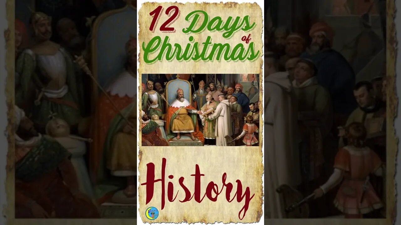 Christmas History: Charlemagne #shorts #history #christmas