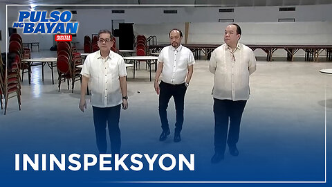 Bagong venue kung saan gagawin ang COC filing para sa national positions, ininspeksyon na ng COMELEC