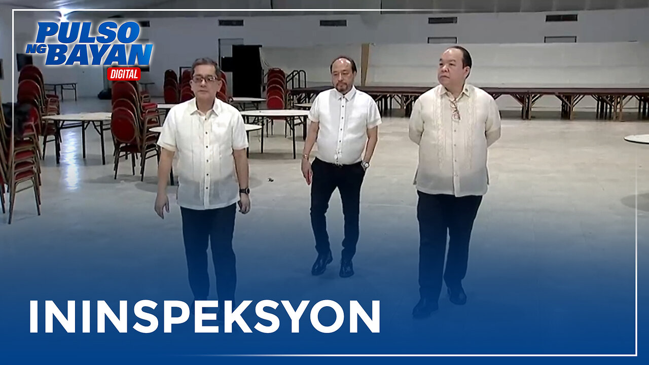 Bagong venue kung saan gagawin ang COC filing para sa national positions, ininspeksyon na ng COMELEC